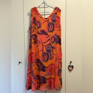 Bella Amore Italian Linen Dress L/XL